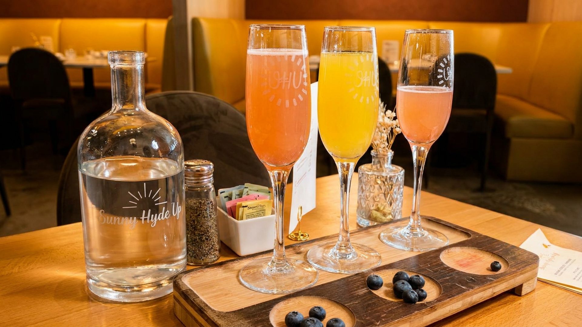Chef-crafted food and a full bar