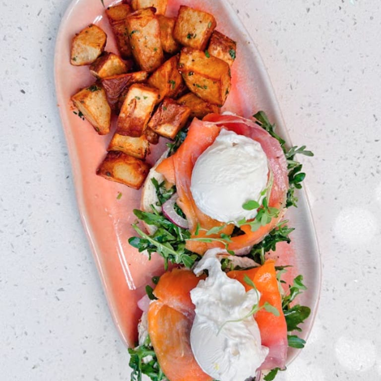 Smoked Salmon Bagel Delight